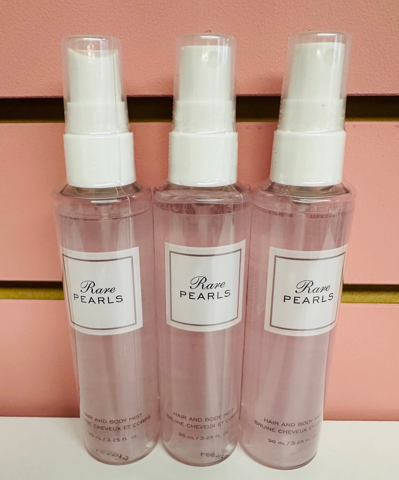 3, Rare Pearls Hair & Body Mist