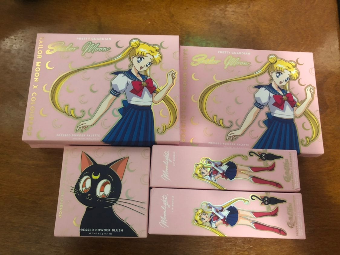 sailor moon colourpop bundle
