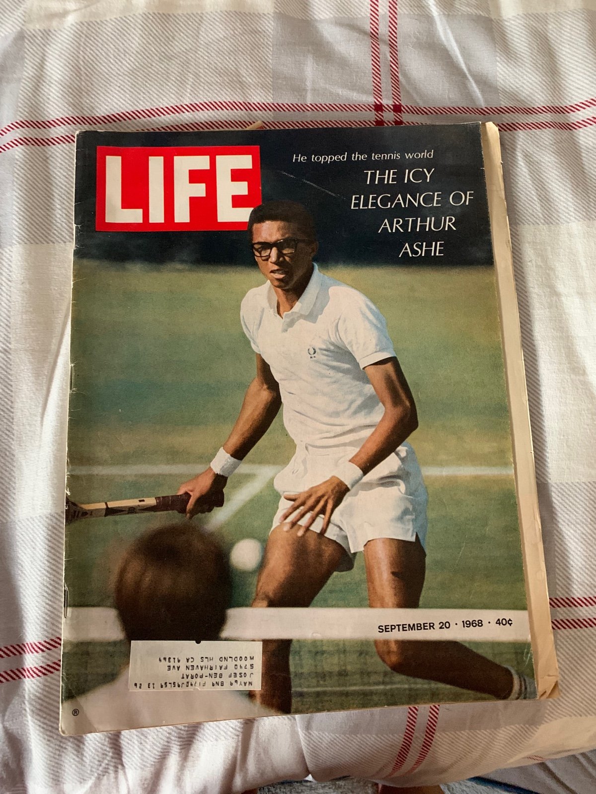 Arthur Ashe magazine