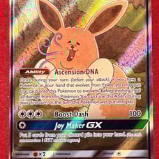 Eevee GX Sun & Moon Promo Card Near Mint Pokemon Card