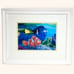 Disney Pixar Searching For Nemo Print Lithograph Dory & Marlin Framed 2005 RARE