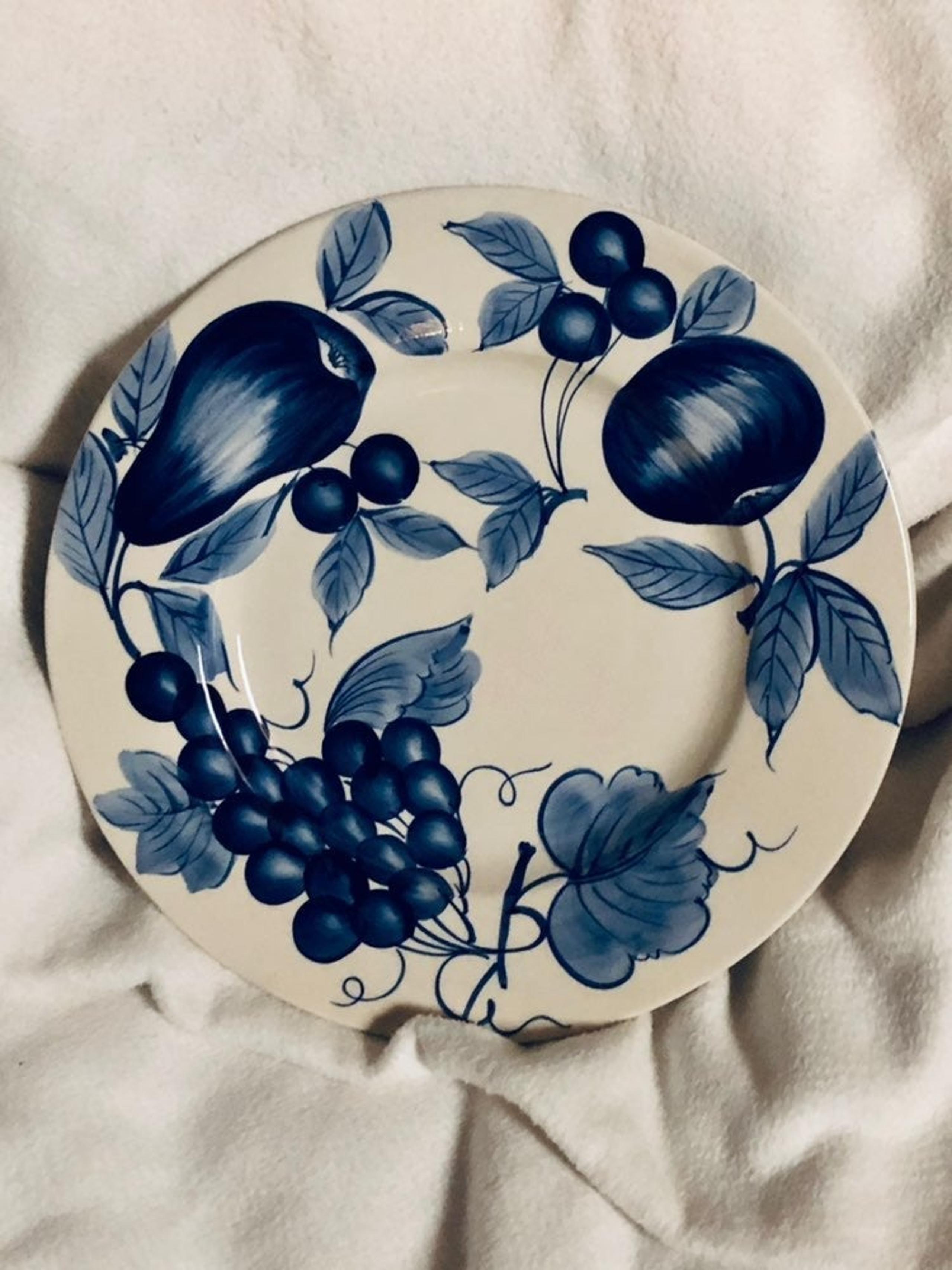 Beautiful Platter. Handpainted, Italy. Mediterranean Style