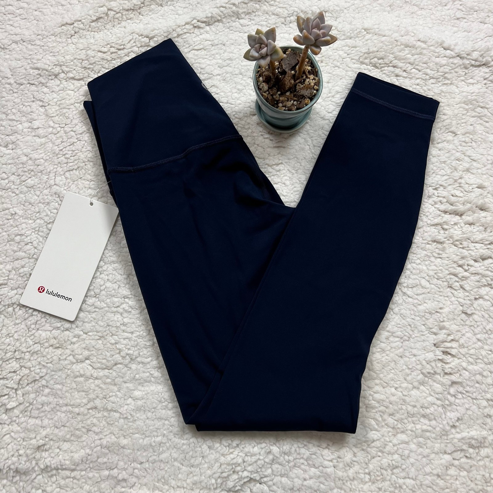 Size 4 Lululemon Align TRUE NAVY 25