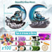 Ceramic Hand-Made Incense Fountain Burner 100 Backflow Incense Cones
