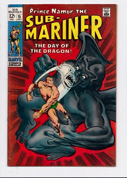 Silver/Bronze-Age SUB-MARINER LOT #15-#71 17 Issues~1969/74~Nice Grades~Shop Inv