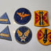 Bundle of US Army Air Corps/Artillery Patches