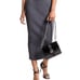 MICHAEL Michael Kors Womens Merino Wool Ribbed Knit Midi Skirt S