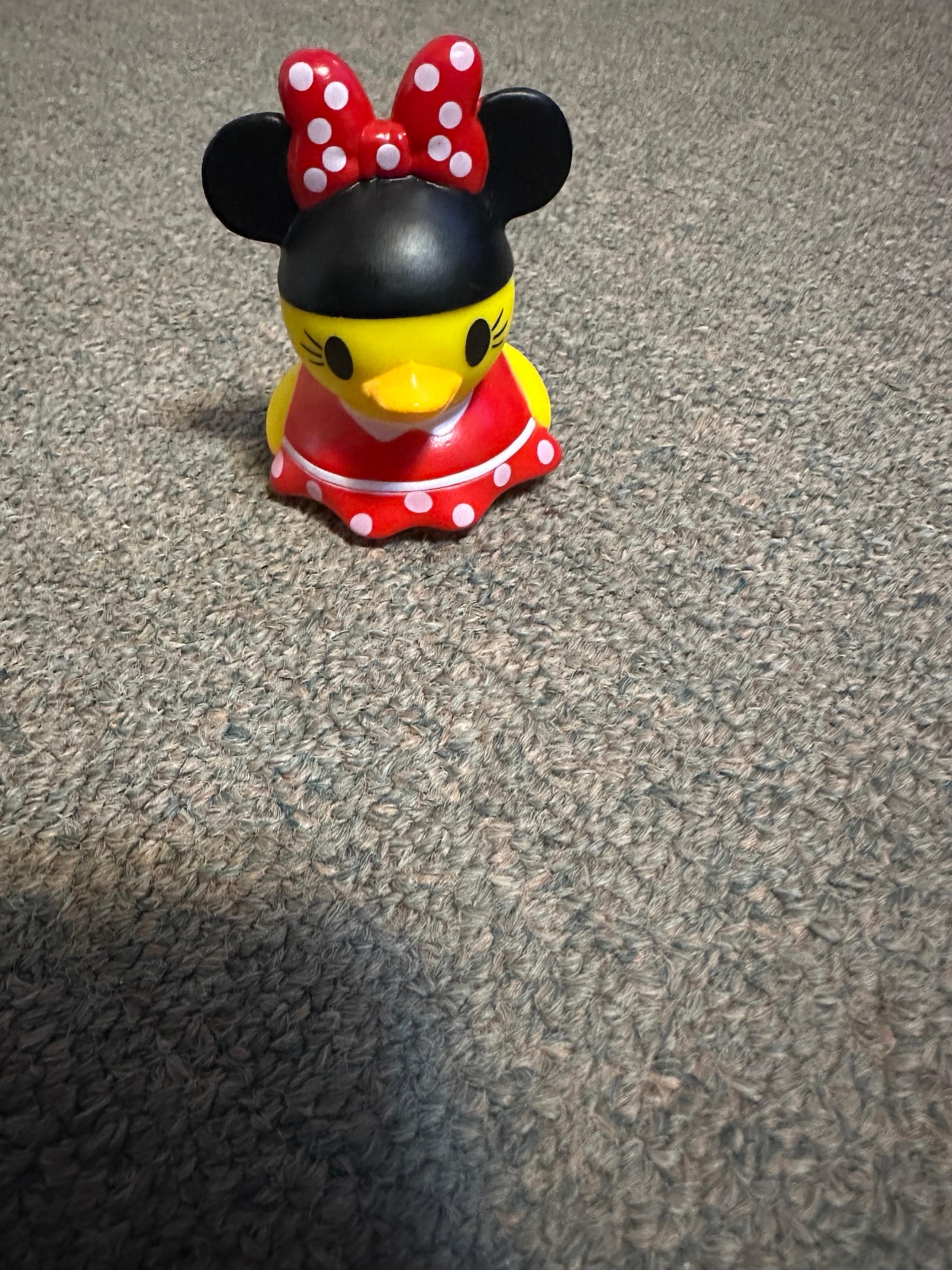 NEW Disney Minnie Mouse Rubber Duck 2” Duckz Jeep Target Pool