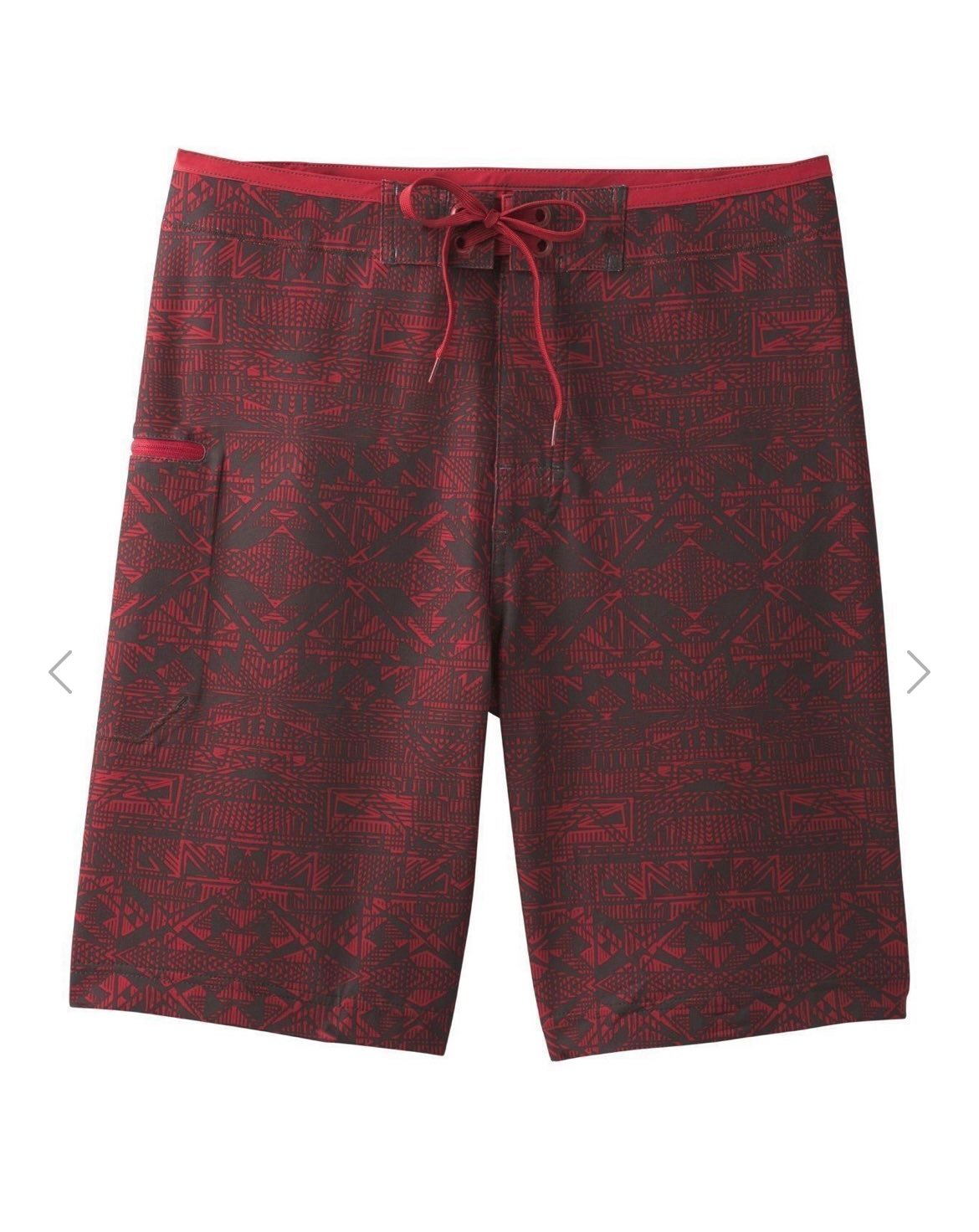 Prana Catalyst Shorts Crimson Cabana Boardshorts