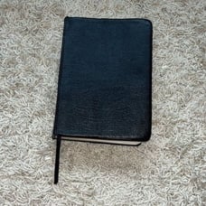 The Ryrie Study Bible NASB Red Letter New American Standard Black Genuine Leathe