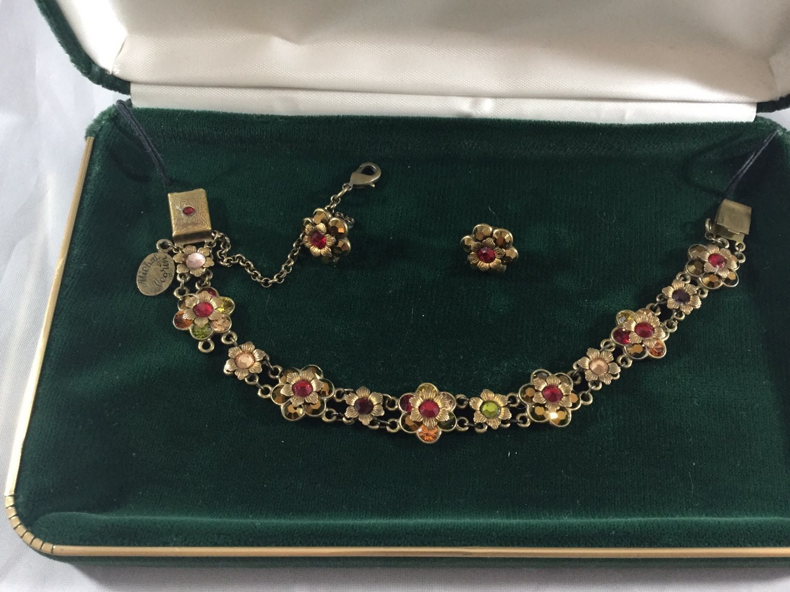 VTG Michal Negrin Bracelet & Earrings set