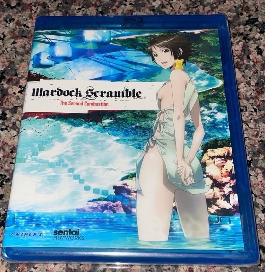 Mardock Scramble The Second Combustion Anime Movie Blu-ray Brand New
