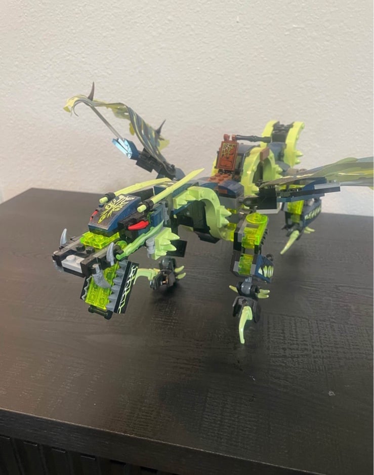 Lego ninjago attack of the Moro dragon 70736