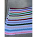 Crochet stripes rainbow blanket 50 x84