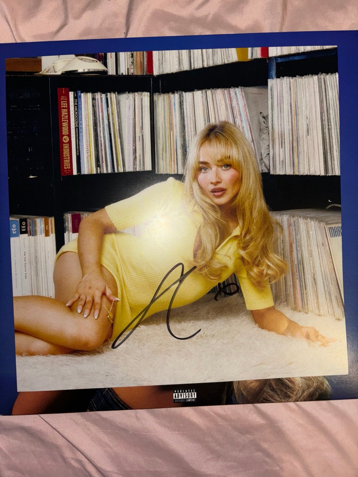 Sabrina Carpenter signed Vinyl (insert)