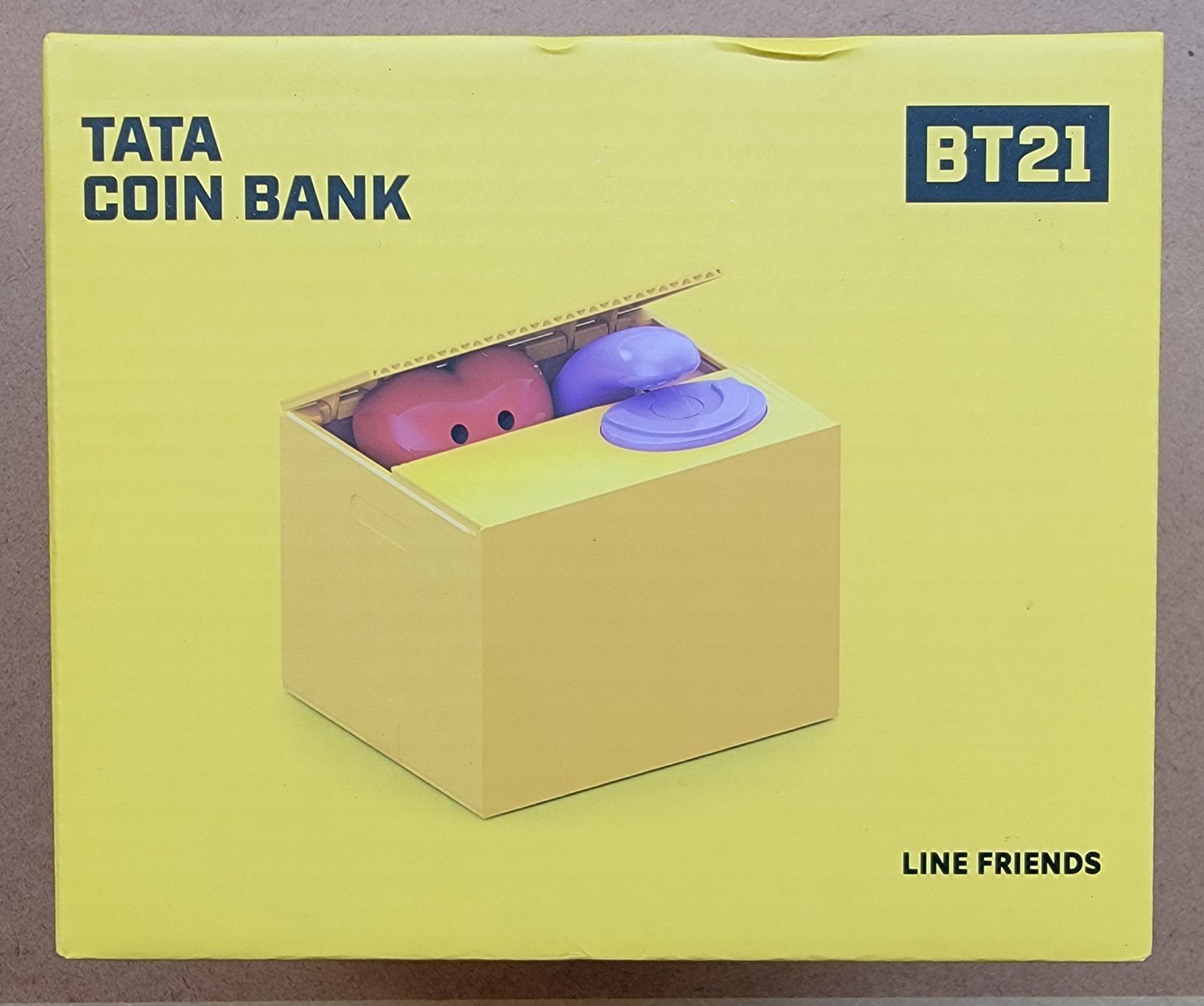 BT21 - Tata Coin Bank (LINE Friends) (Brand New)