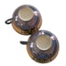 Vintage Lusterware Teapot and Tea Cups Hand Painted in Japan