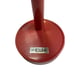 Vintage 1980s Pale Red Gooseneck Desk Lamp Metal Top, Plastic Base Retro Taiwan