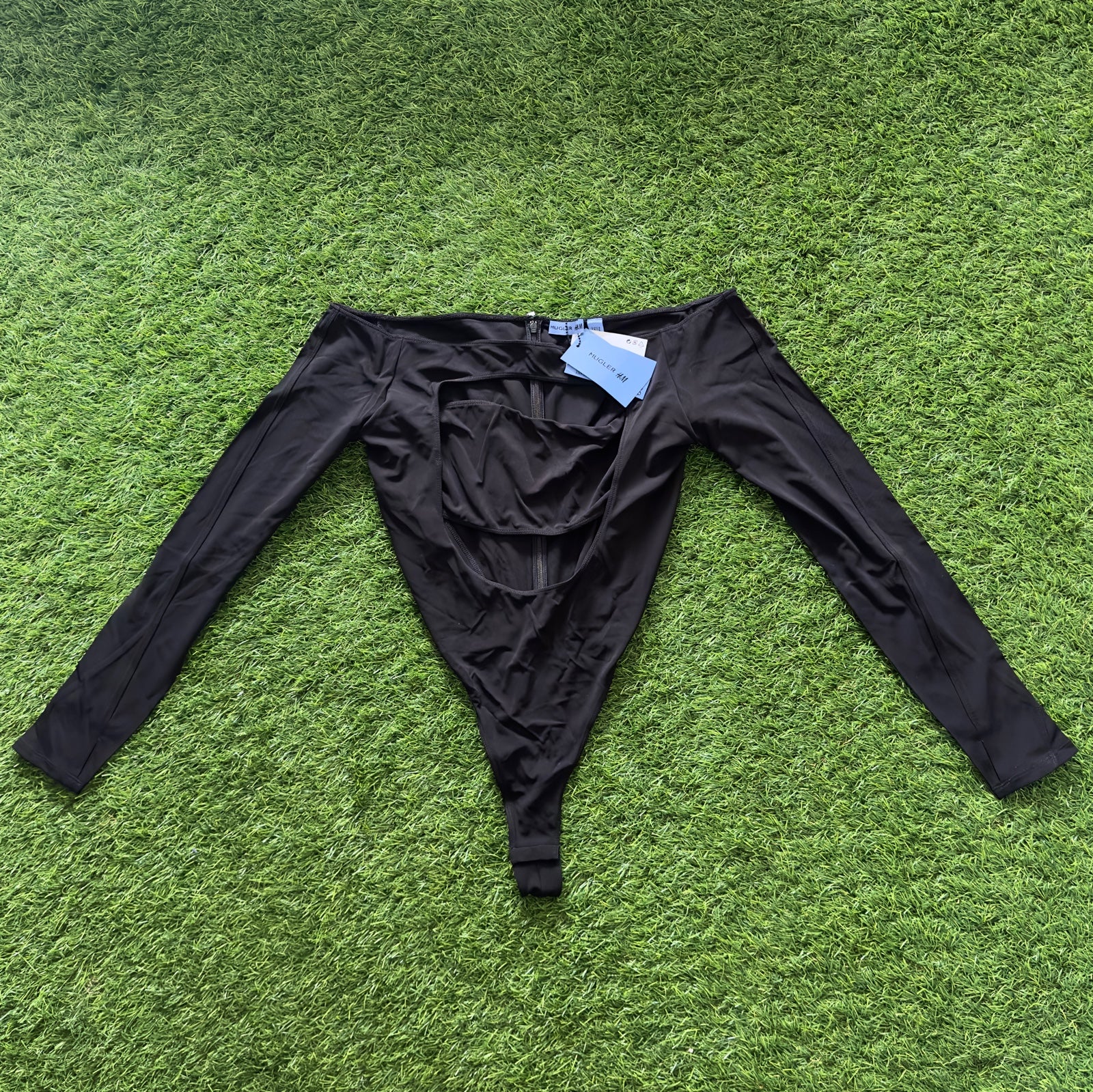 NWT Mugler x H&M Cutout Bodysuit