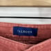 Talbots Pants Size 16 Petite Pink High Waist Straight Leg Corduroy Stretch Cords