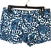 Michael Kors Women's Blue Paisley Chino Shorts Size 2