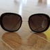 NWT Missoni Women Havana Square Frame Sunglasses Gold Black MIS0034/S 0086