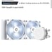 Aio 240mm white cooler