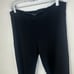 Eileen Fisher Essential Stretch Jersey Pull On Ankle Legging Black Size Small
