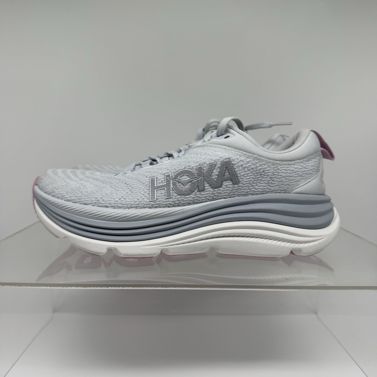 Hoka One One Gaviota 5 Grey 1134235 SCP Running Shoes Sneaker Women’s Size 6.5 B