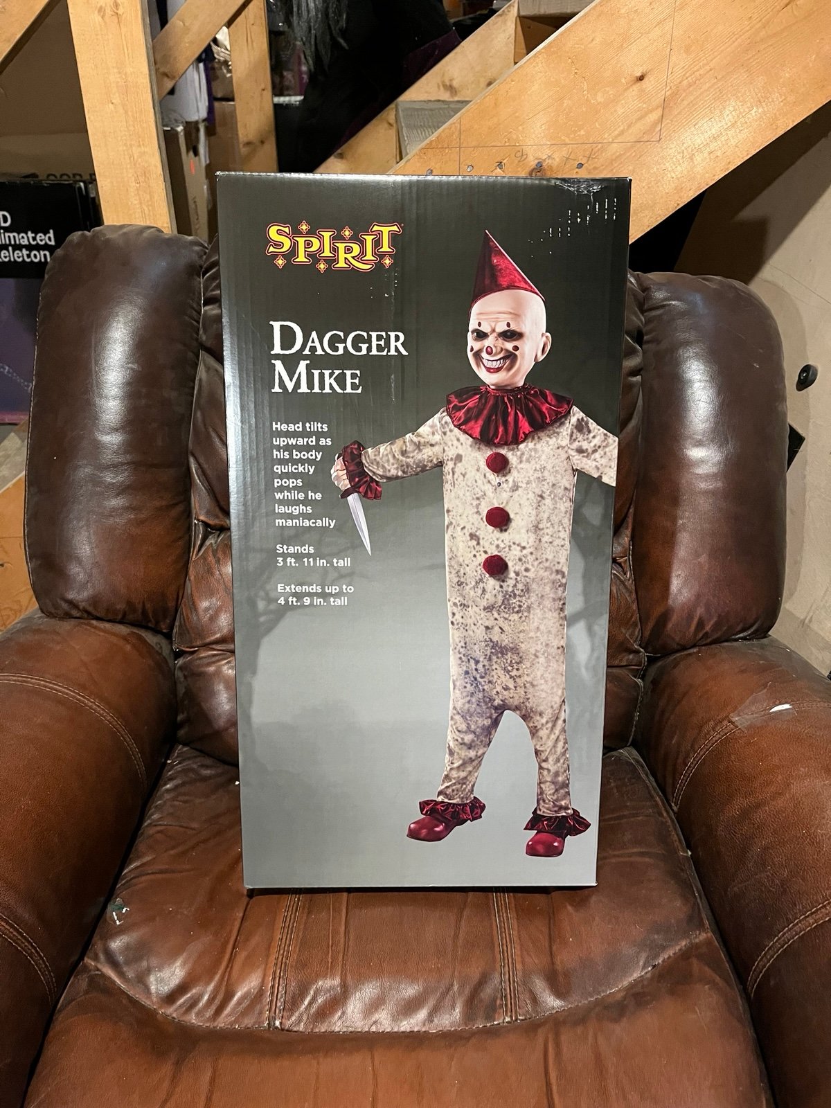 Spirit Halloween 2023 Dagger Mike Animatronic