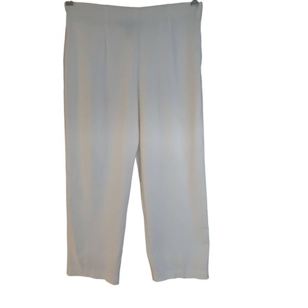Lilly Pulitzer Womens Size 6 Classic Straight Leg Dress Pants White Cotton Blend