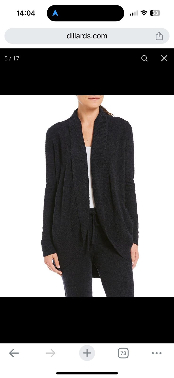 Barefoot Dreams Bamboo Long Sleeve CozyChic® Lite Circle Lounge Cardigan