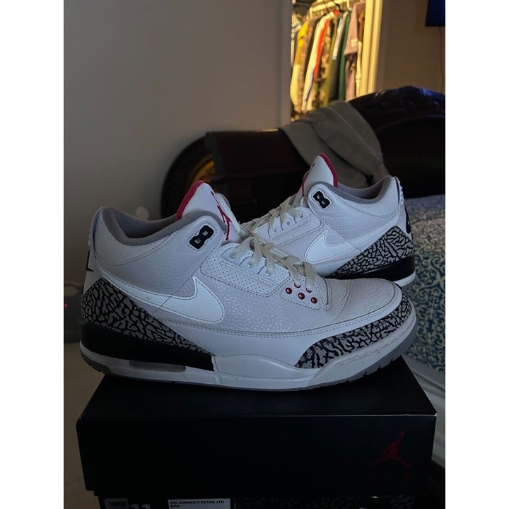 Jordan Retro 3 JTH Super Bowl Size 11