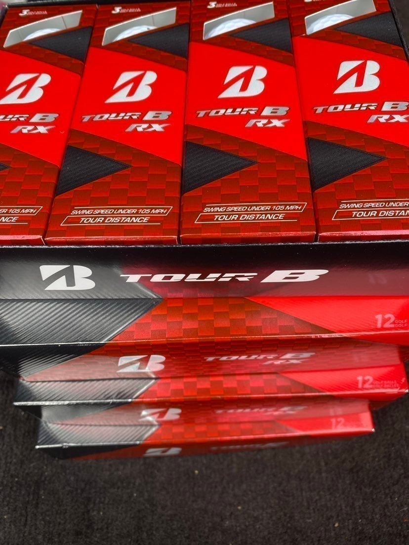 5 Dozen BRAND NEW store Bridgestone Tour B RX Golf Balls