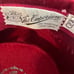 Beautiful Vintage 1950's Deep Red Pillbox Hat Made in Italy!