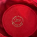 Beautiful Vintage 1950's Deep Red Pillbox Hat Made in Italy!