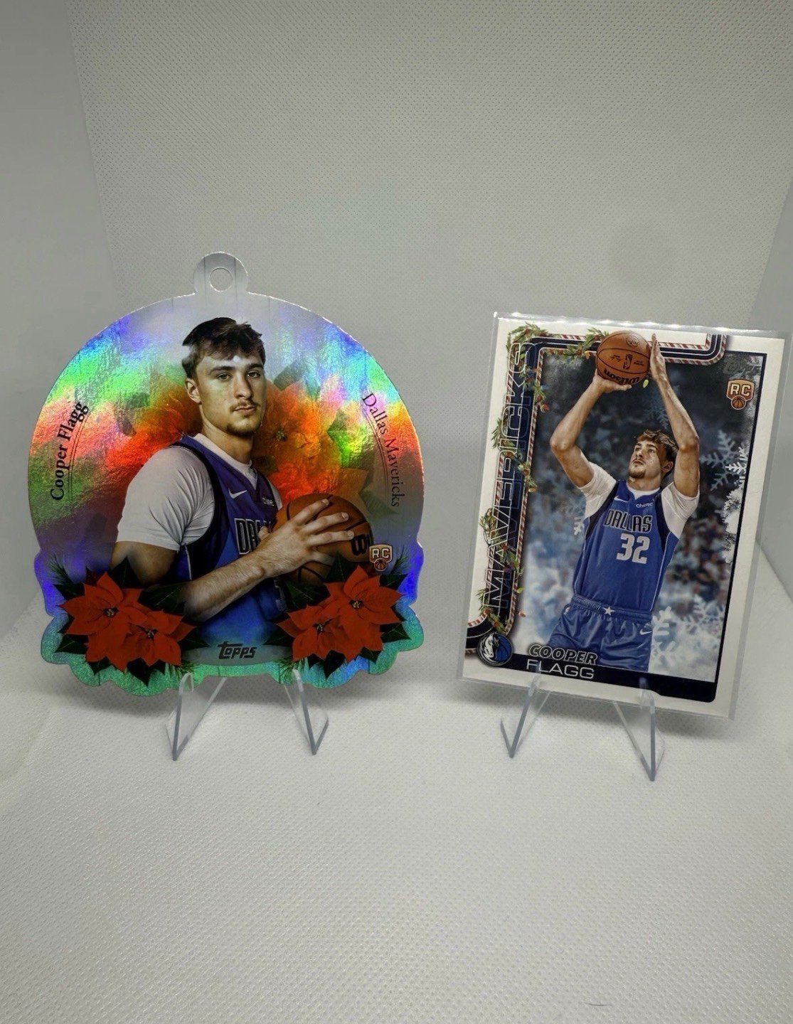 2025-26 COOPER FLAGG TOPPS HOLIDAY #H161 + Ornament!