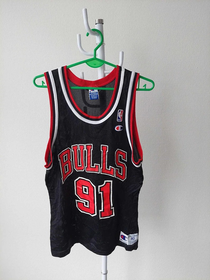 Vintage Chicago Bulls Basketball Trikot, Größe 40, Gebraucht, Gelegenheit!