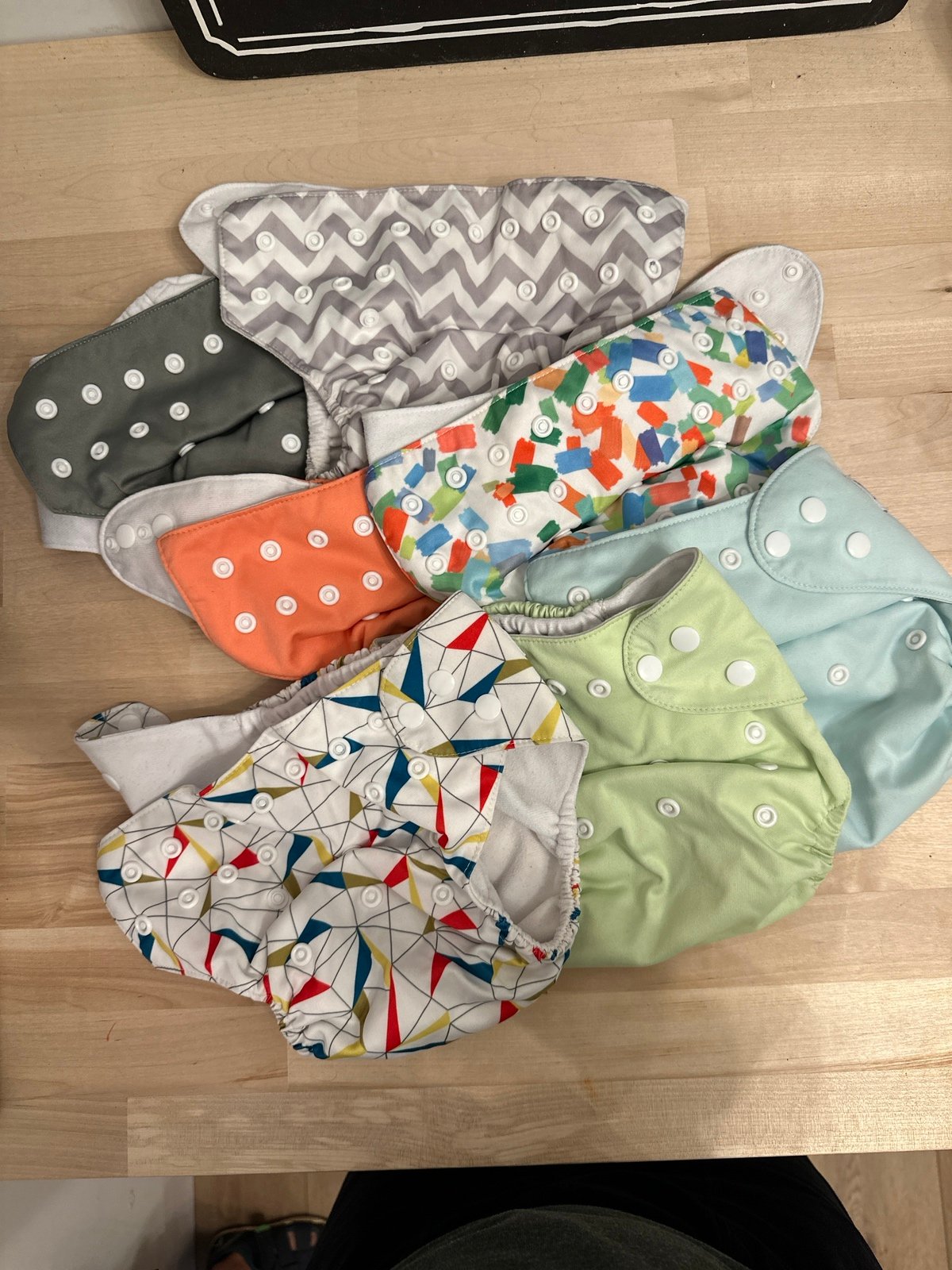 nora’s nursery cloth diaper set