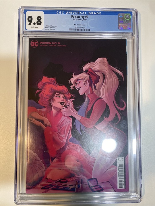 Poison Ivy #9 CGC 9.8 Sweeny Boo Variant Cover DC Comics 2023