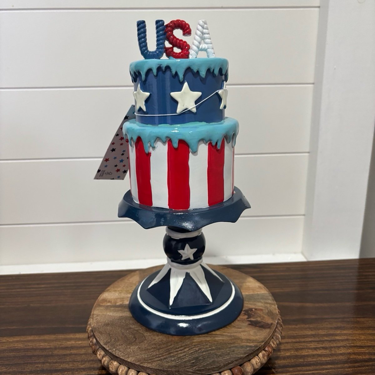Patriotic 4th of July USA Cake!