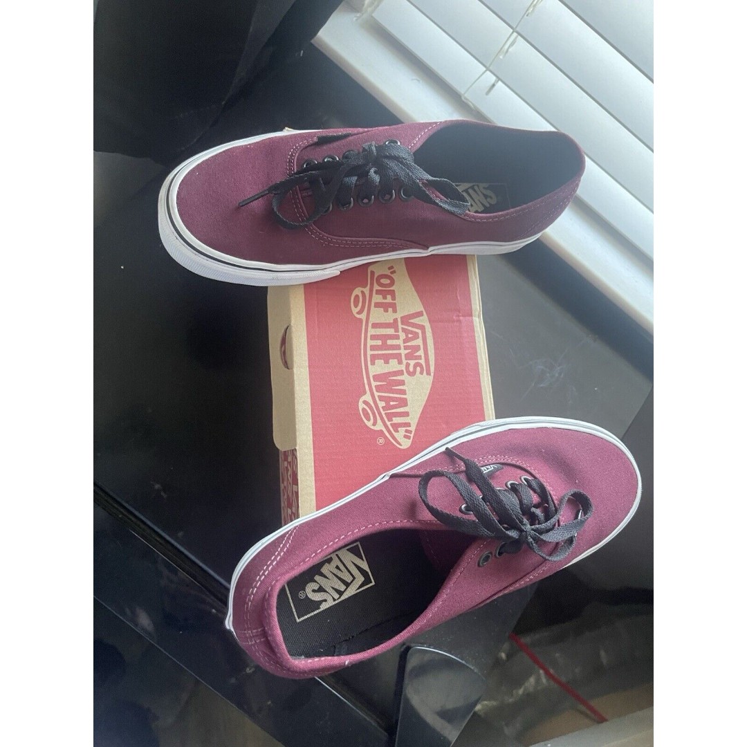 Vans Unisex Adult Authentic Low-top Sneakers Size:7.5(men)9(women)