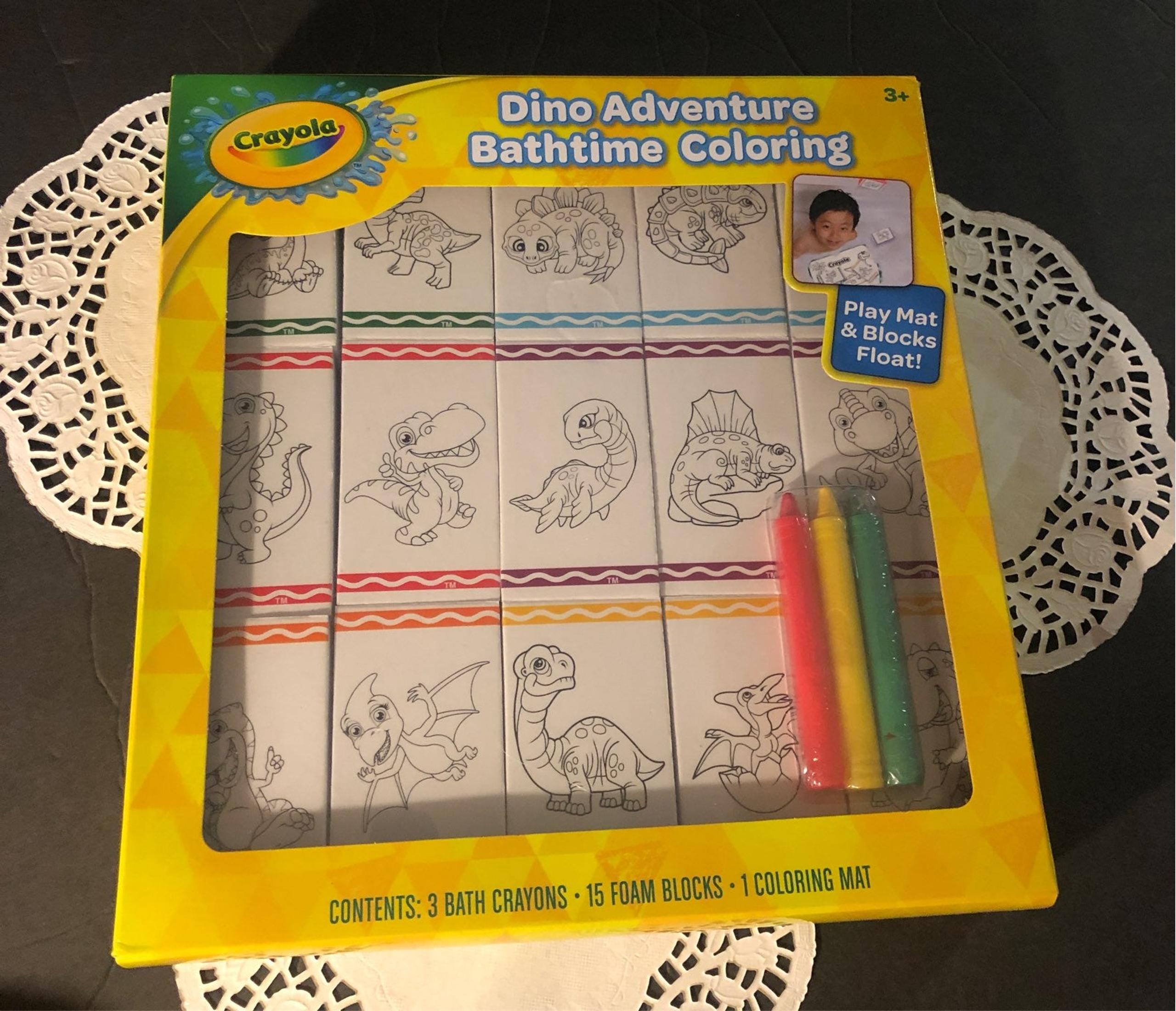 Crayola bath kids play set toy