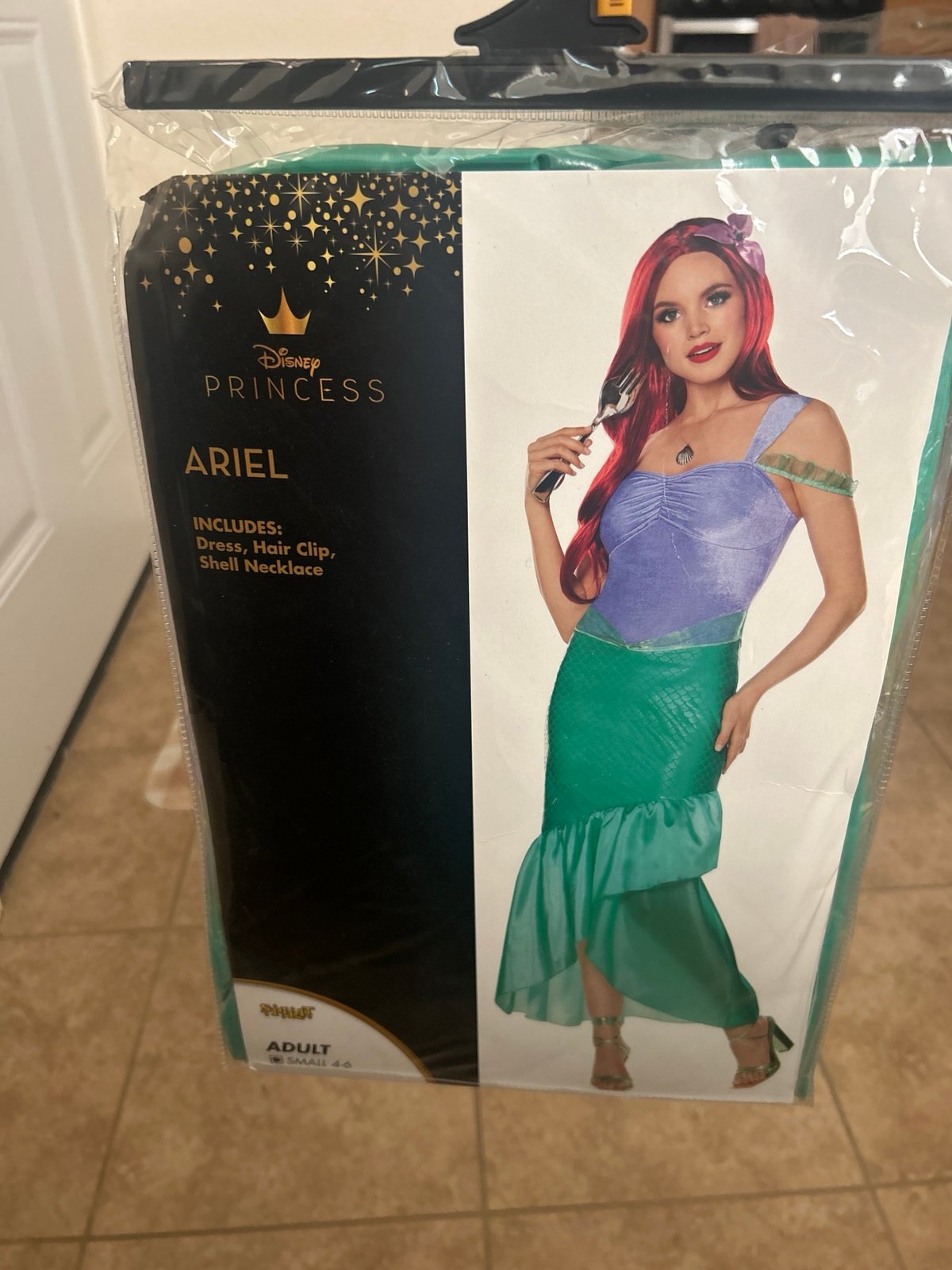 Ariel costume adult – small 4–6/brand new