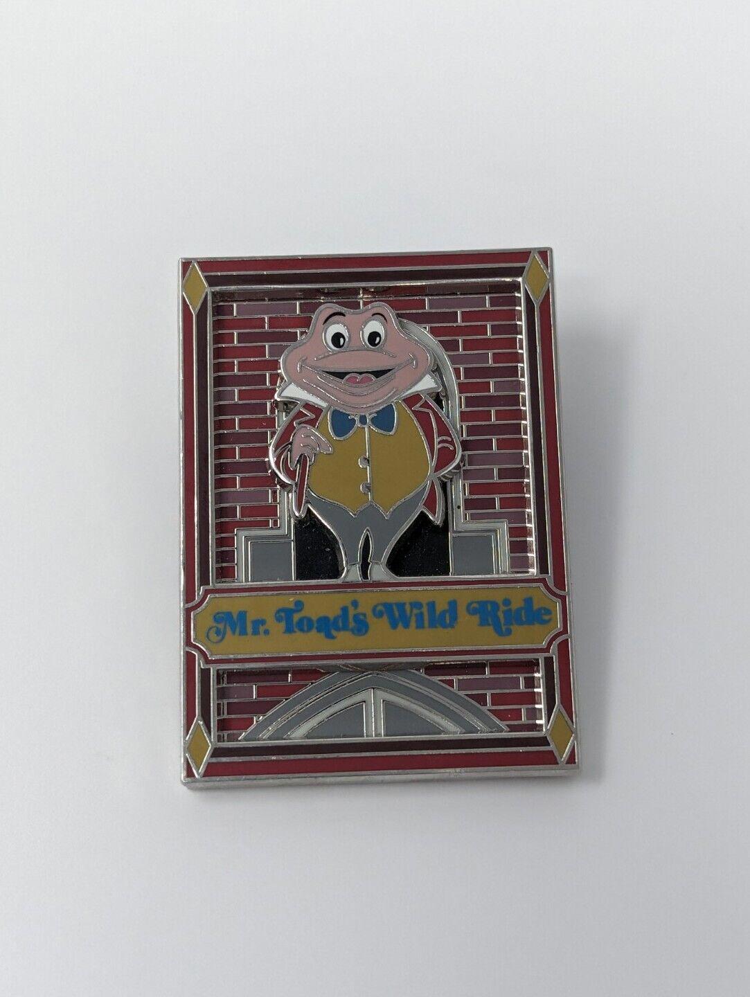 Mr Toads Wild Ride DLR Disneyland Attractions Posters Series Disney LE Pin
