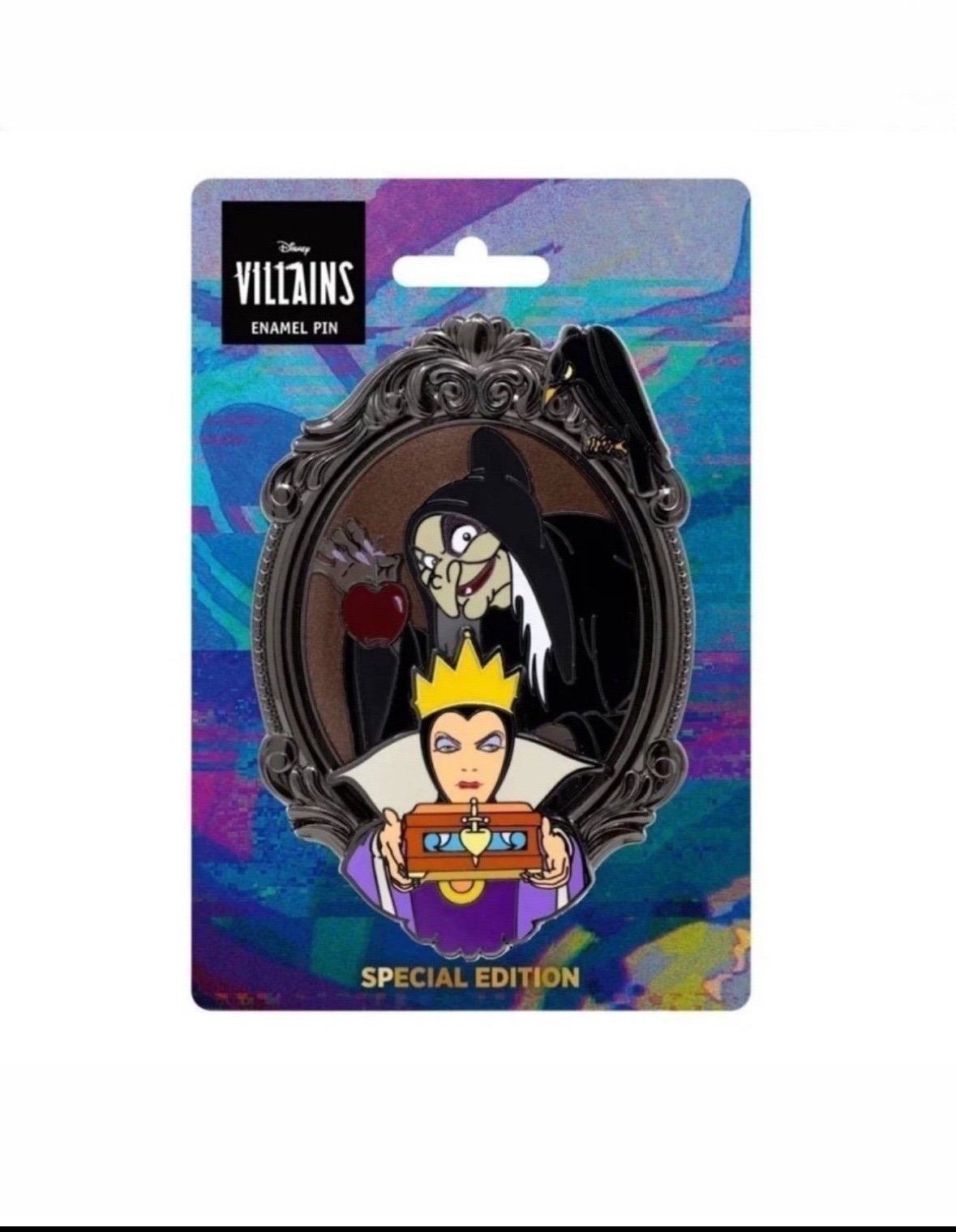 Disney Snow White Evil Queen/Old Hag Transformations Series 3in Pin LE 300 NEW