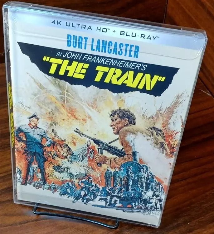 The Train (4K/Blu-ray) Slipcover w/PROTECTIVE SLEEVE - NEW - Free Box Shipping!