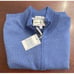 NWT Fairway & Greene Mens 1/4 Zip Golf Vest Italian Merino Wool Blue M