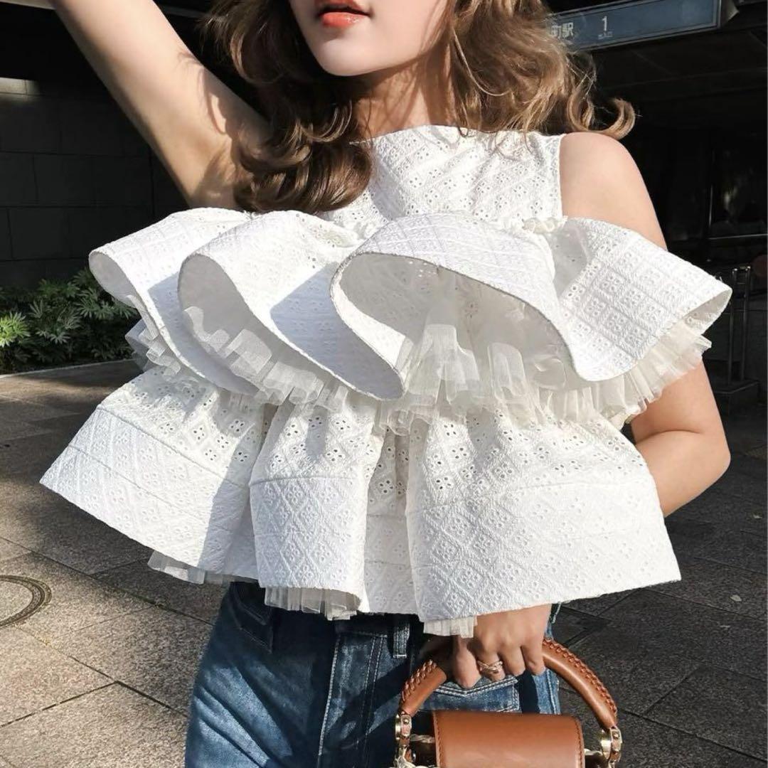 sheller BLOOM cotton lace tops sheller BLOOM cotton lace tops