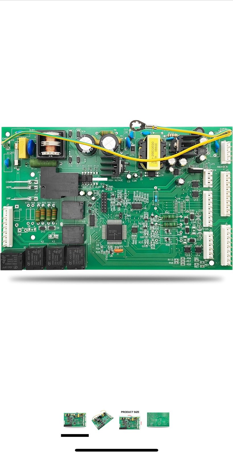 GE refrigerator main control board